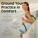 Retrospec Solana 1" Thick Non-Slip Yoga Mat