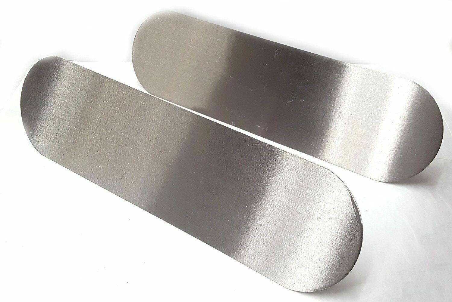 Pair of 18" Stainless Steel Trowels for Cement Finishing