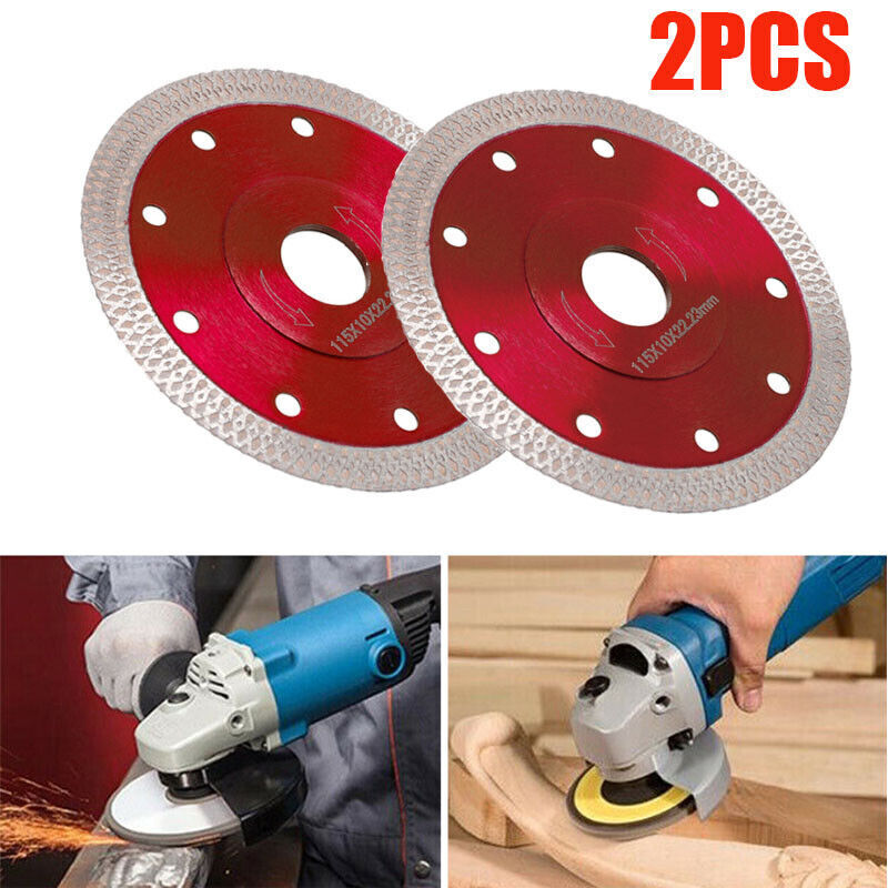 Pair of 4.5" Diamond Cutting Discs