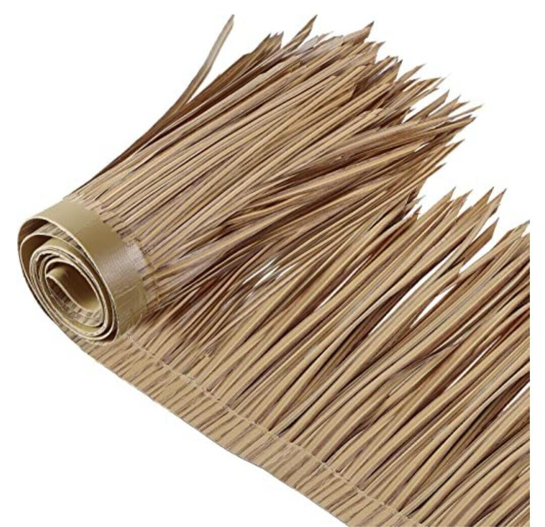 Mexican-style Synthetic Palm Thatch Roll, 24" x 40ft