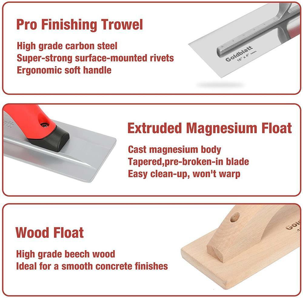 Masonry Hand Tool Set with Bag