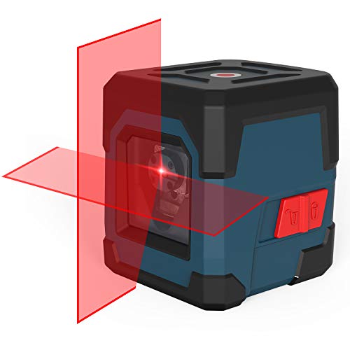 360° Rotatable Cross Line Laser with Carrying Pouch