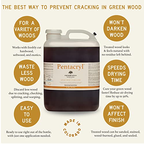 Green Wood Stabilizer for Traditional Mastercrafts