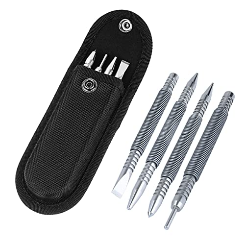 Traditional Mastercrafts 4-Piece Nail Setter Punch Set