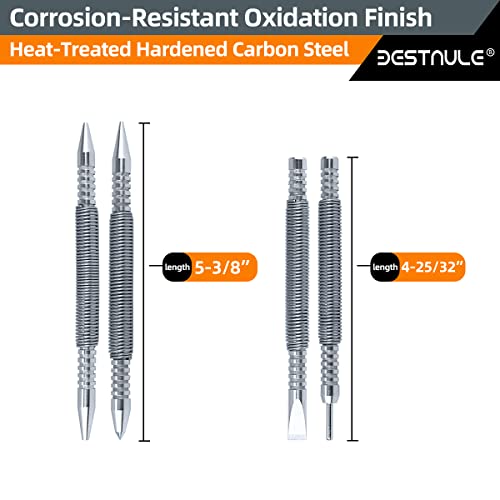 Traditional Mastercrafts 4-Piece Nail Setter Punch Set