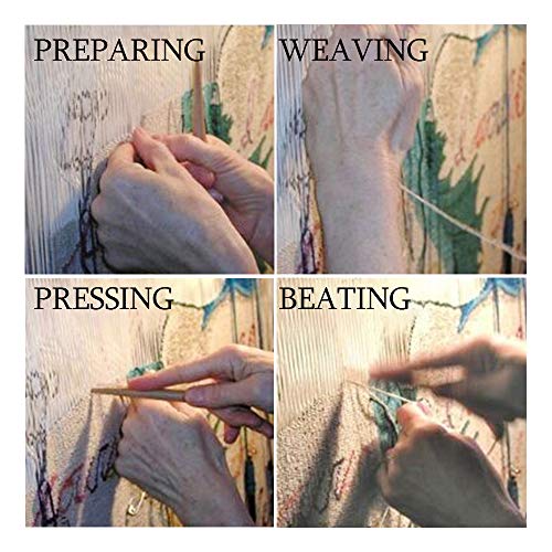 Beech Wood Weaving Tool Set for DIY Crafters