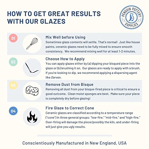 Glossy Translucent Amethyst Ceramic Glaze Pottery