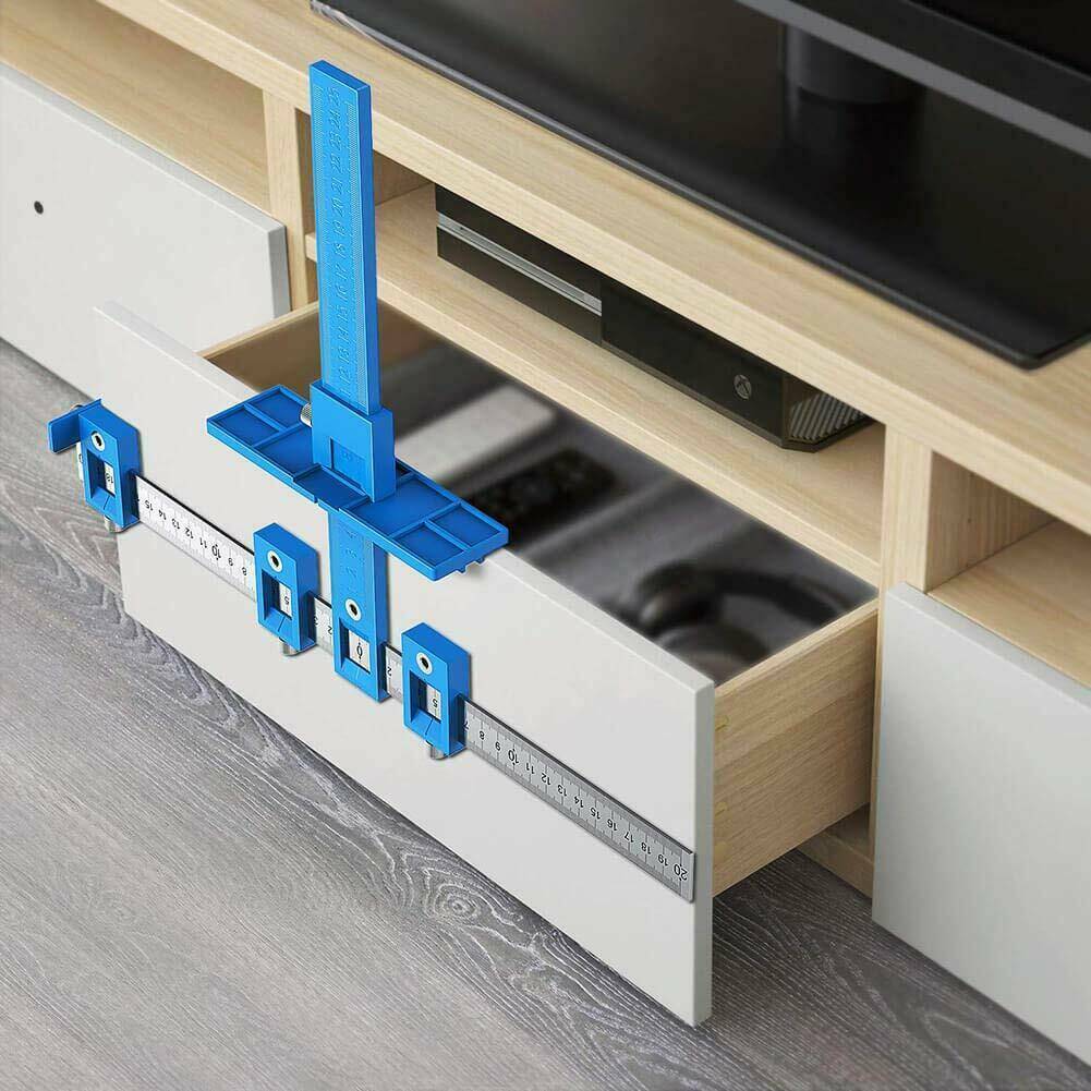 Traditional Woodworking Cabinet Handle Dowel Jig