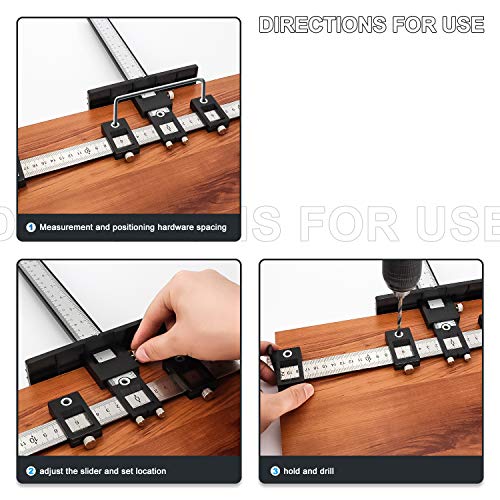 Adjustable Cabinet Hardware Jig for Installation