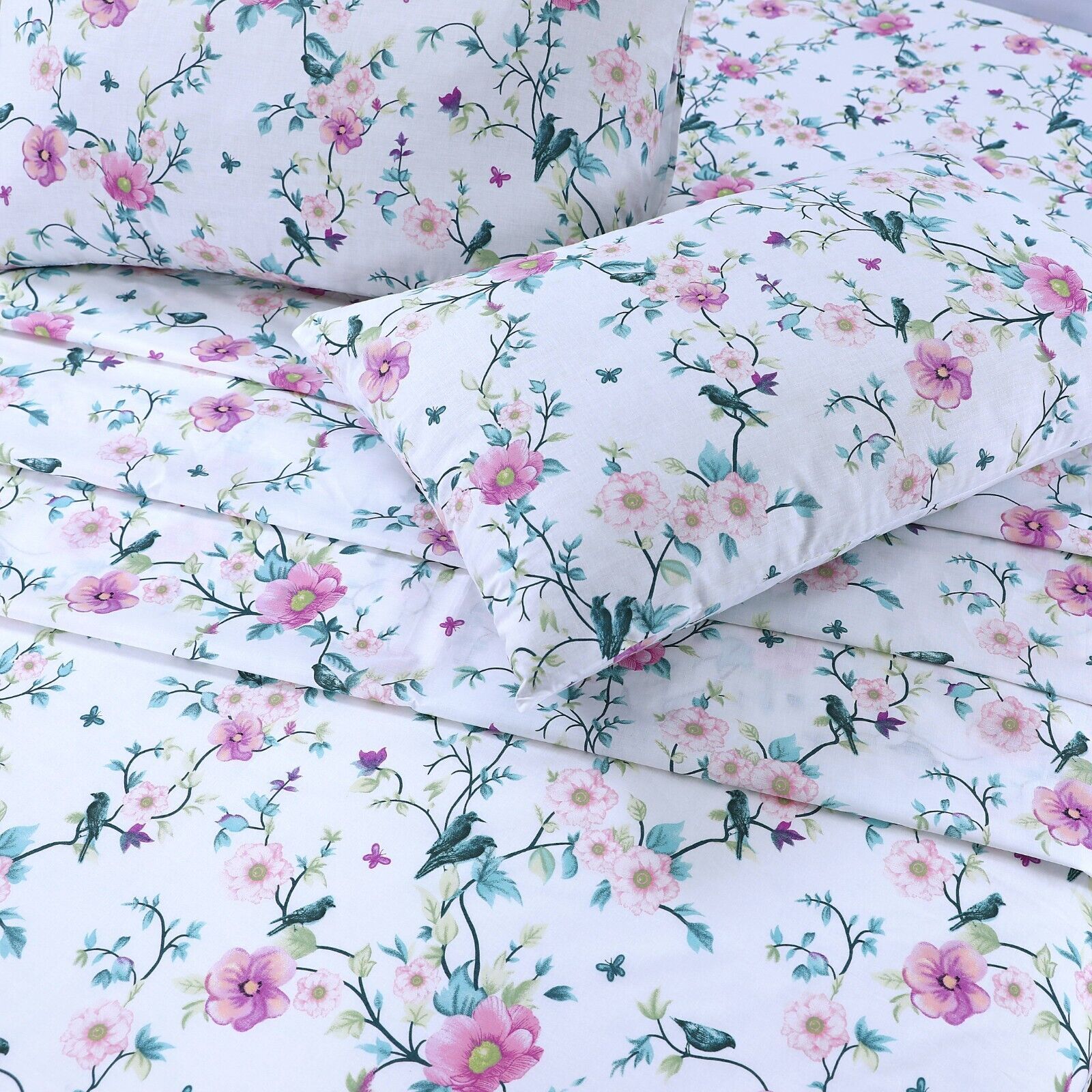 Soft Cotton Percale Sheets - 300 Thread Count