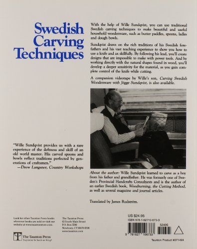 Swedish Fine Wood Carving Techniques
