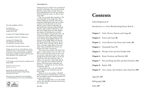 300 Woodland Projects Book for Green Woodworking