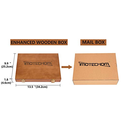 12-Piece Razor Sharp Wood Carving Set with Box
