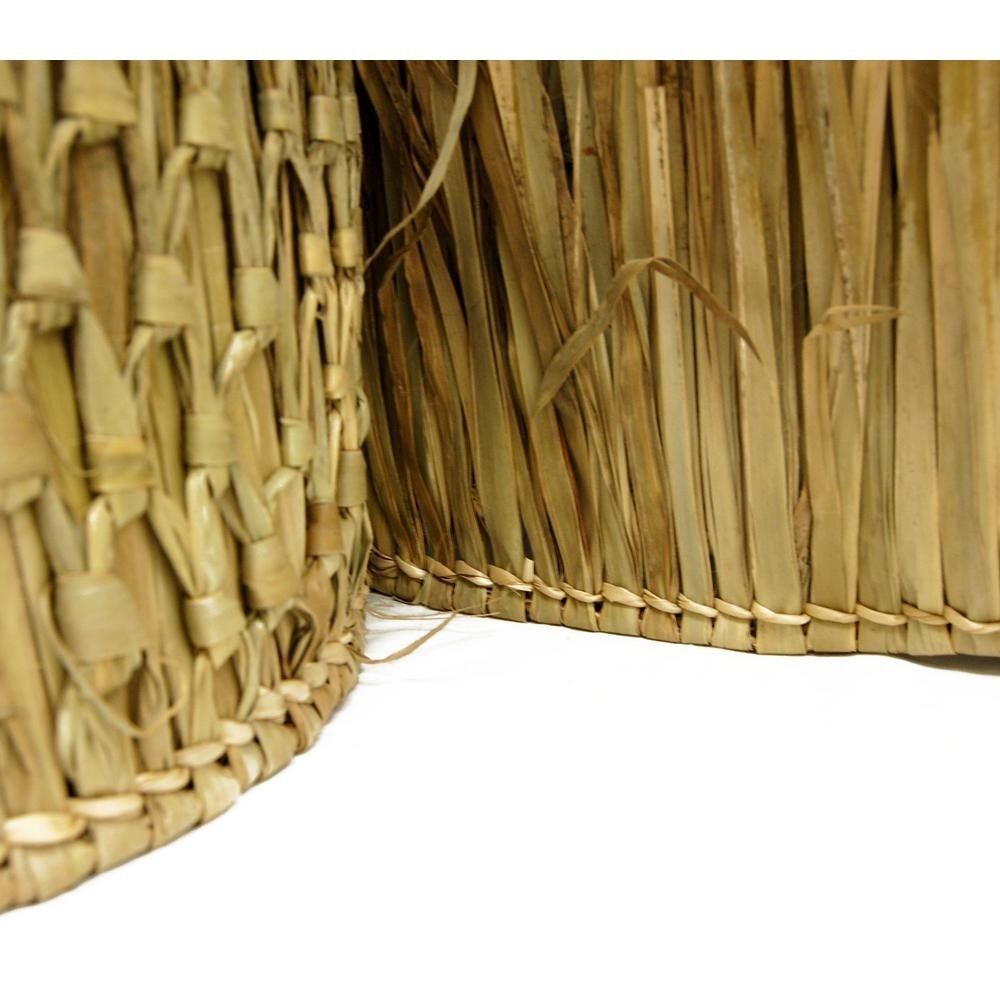 Tiki Hut Mexican Palm Runner Thatch Grass Roll Palapa Bar Roofing - 35" x 720"