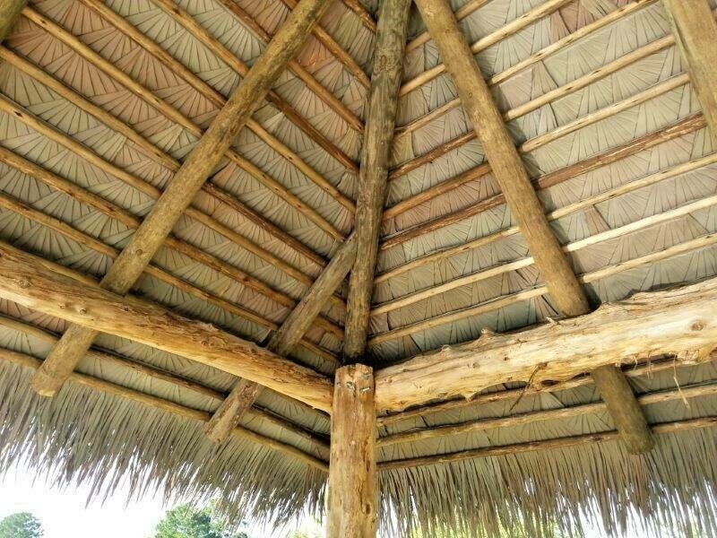 Synthetic 20 yr Viva Fire Rated Palm Thatch - Mexican Palm Thatch Replace Bundle