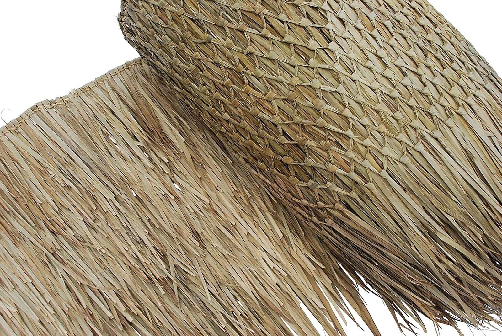 Mexican Straw Roof Thatch Palm Rolls Duck Blind Grass Tiki Bar Huts Boat Roofing
