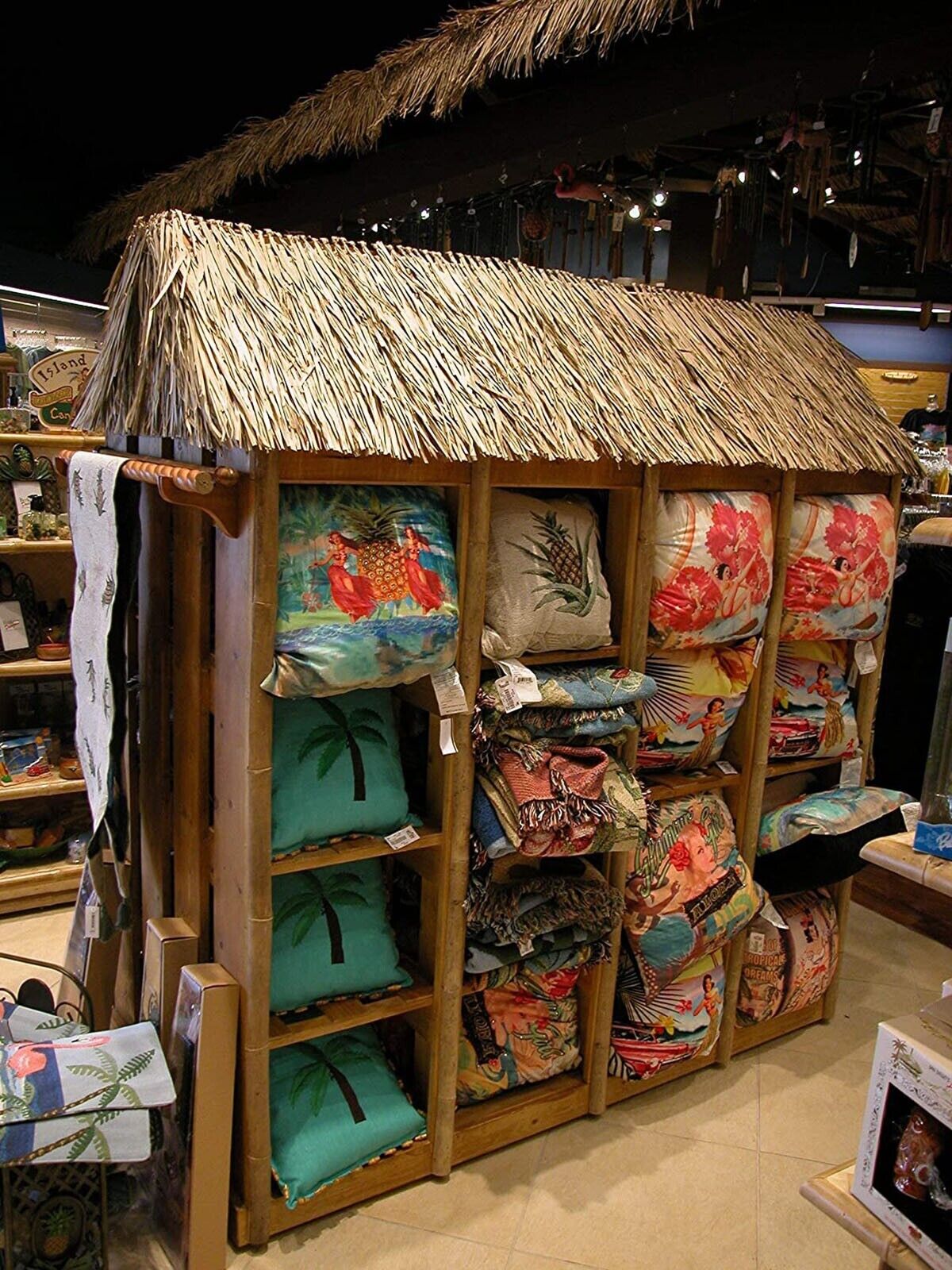 Mexican Straw Roof Thatch Palm Rolls Duck Blind Grass Tiki Bar Huts Boat Roofing