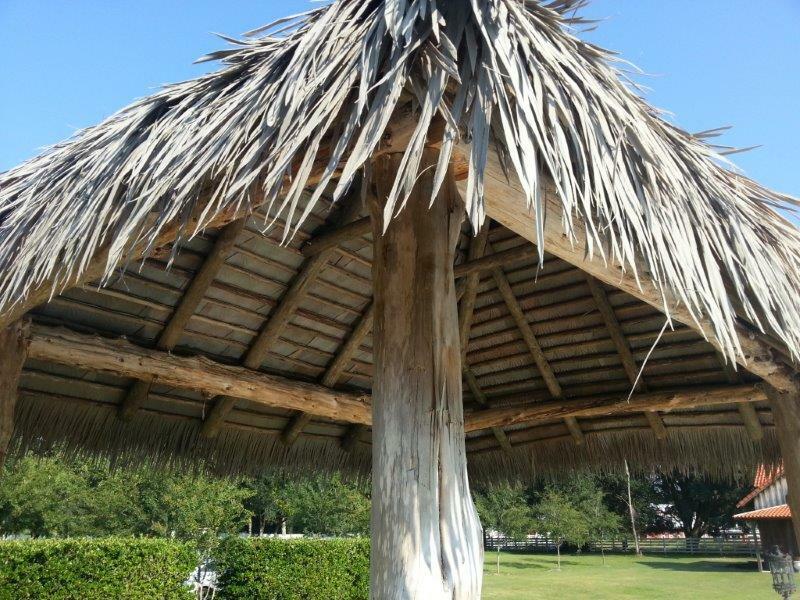 Synthetic 20 yr Viva Fire Rated Palm Thatch - Mexican Palm Thatch Replace Bundle