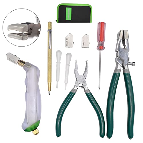 9 Piece Glass Breaking & Cutting Kit