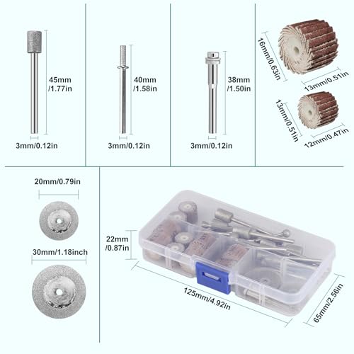 Traditional Mastercrafts Rotary Tool Accessory Kit (43Pcs)