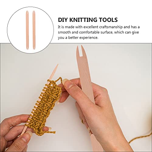 Wooden Weaving Shuttle Set for Knitting Crafts