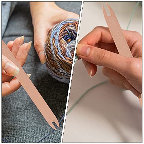Wooden Weaving Shuttle Set for Knitting Crafts