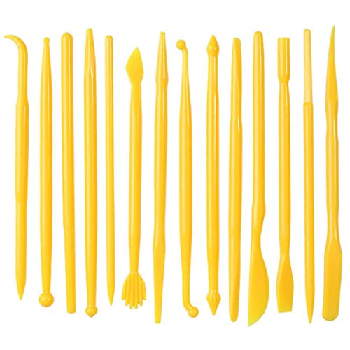 Beginner-friendly Polymer Carving Tool Kit with 14 Pieces