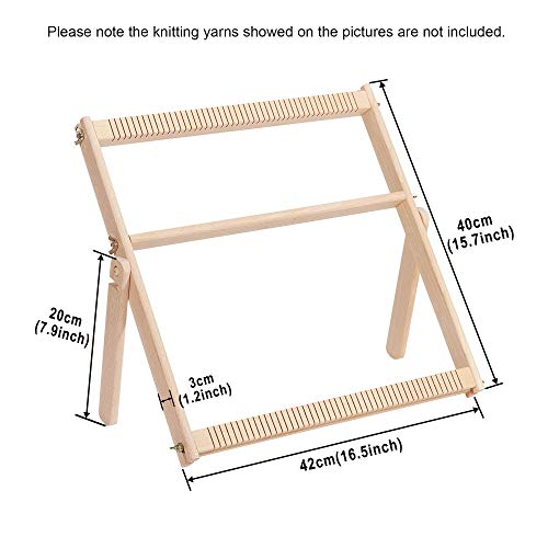 Large Wooden Weaving Loom for All Skill Levels