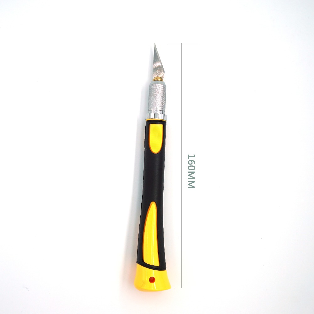 Metal Scalpel with 11 SK5 Blades for Traditional Mastercrafts