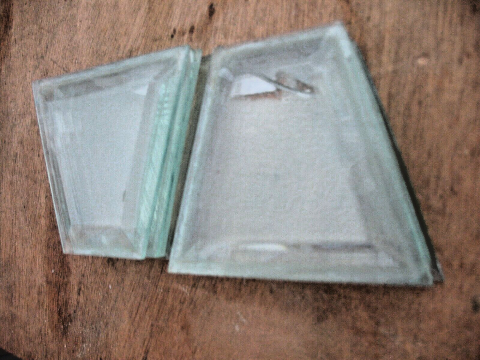 Set of 5 Beveled Glass Pieces for Stained Glass
