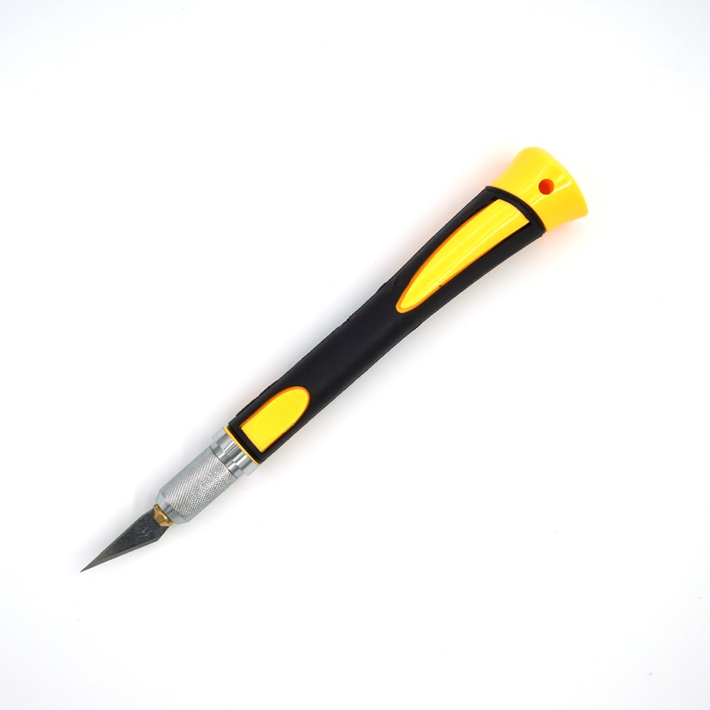 Metal Scalpel with 11 SK5 Blades for Traditional Mastercrafts