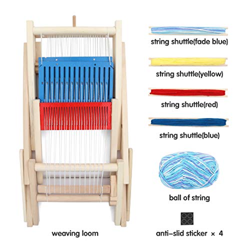 Wooden DIY Weaving Loom for Kids