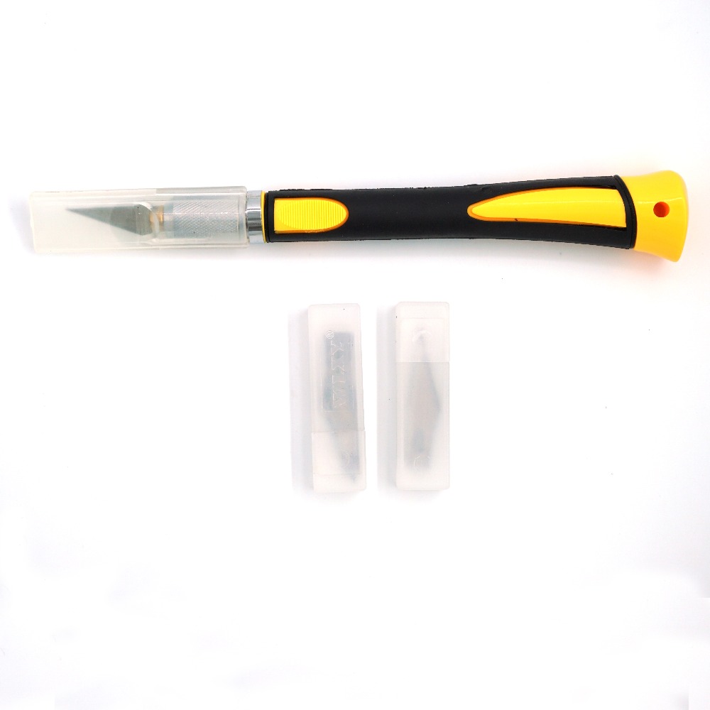 Metal Scalpel with 11 SK5 Blades for Traditional Mastercrafts