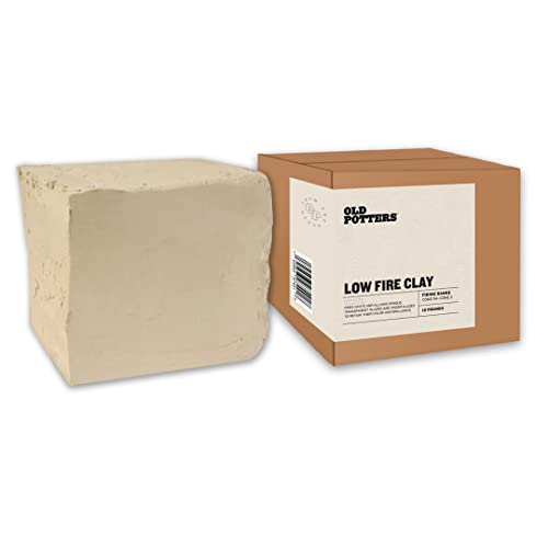 Low Fire White Pottery Clay - 10lbs