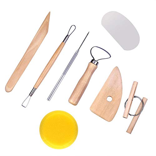 Essential 19-Piece Clay Sculpting Tool Set