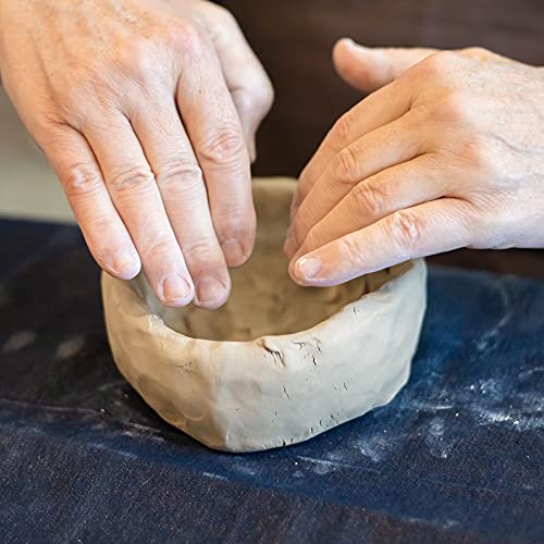 Mastercrafts Air-Dry Modelling Clay (White, 2.2lbs)