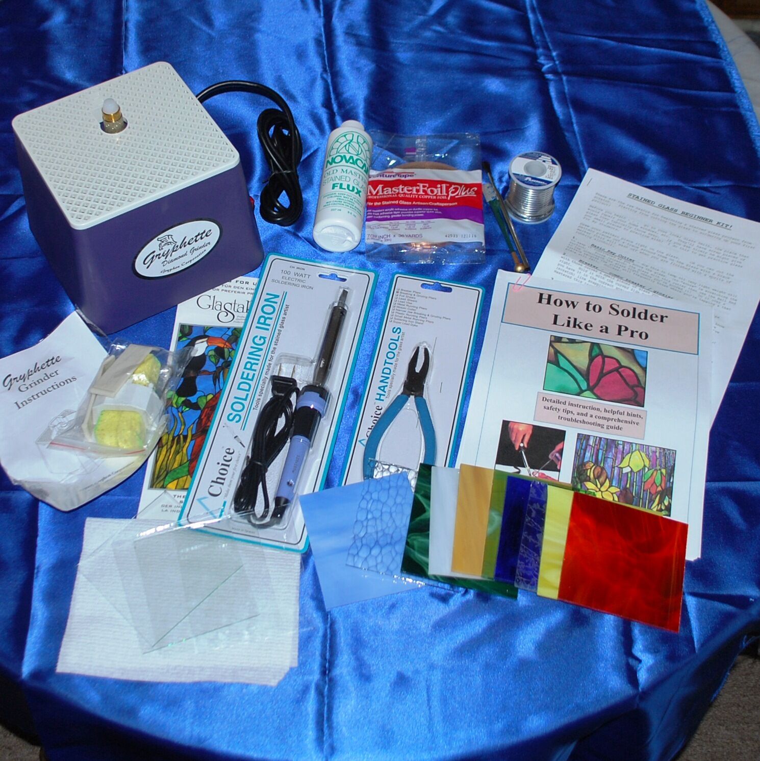 Stained Glass Beginner Kit: Gryphon Tools & Instructions