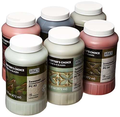 Traditional Mastercrafts Glaze Set - 6 Assorted Colors
