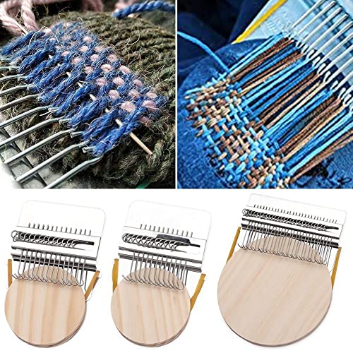 Portable Darning Loom for Beautiful Weaving Arts