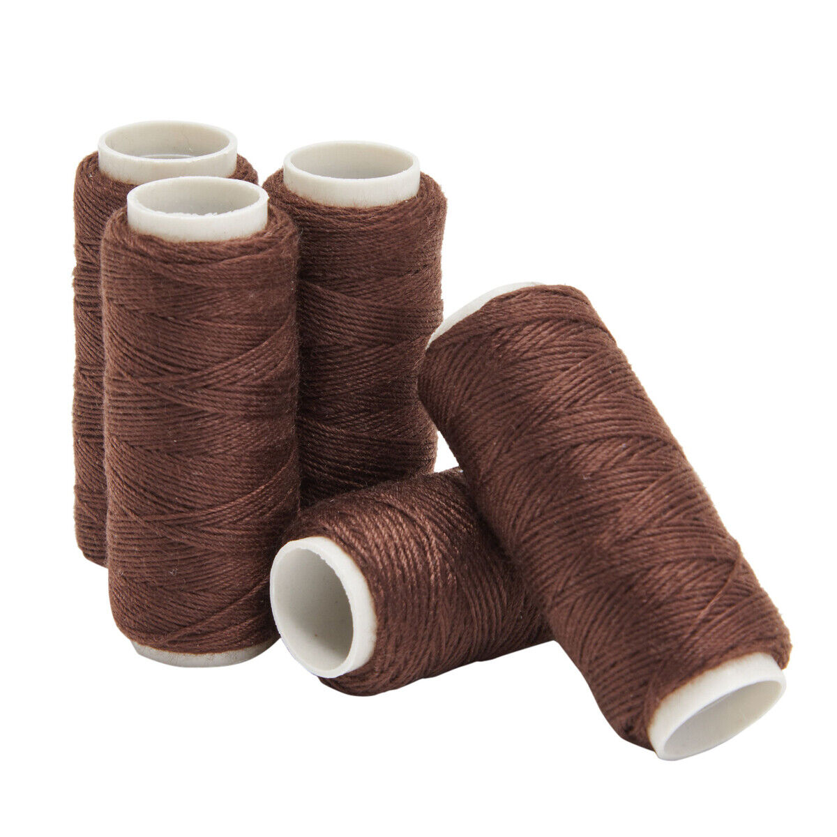 Dark Brown Nylon Thread for Weaving (24 Rolls)