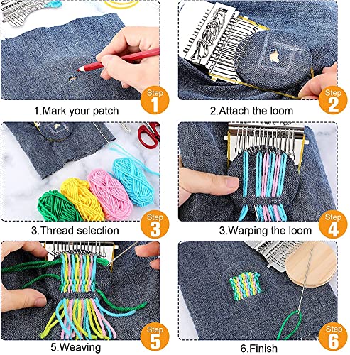 Portable Darning Loom for Beautiful Weaving Arts
