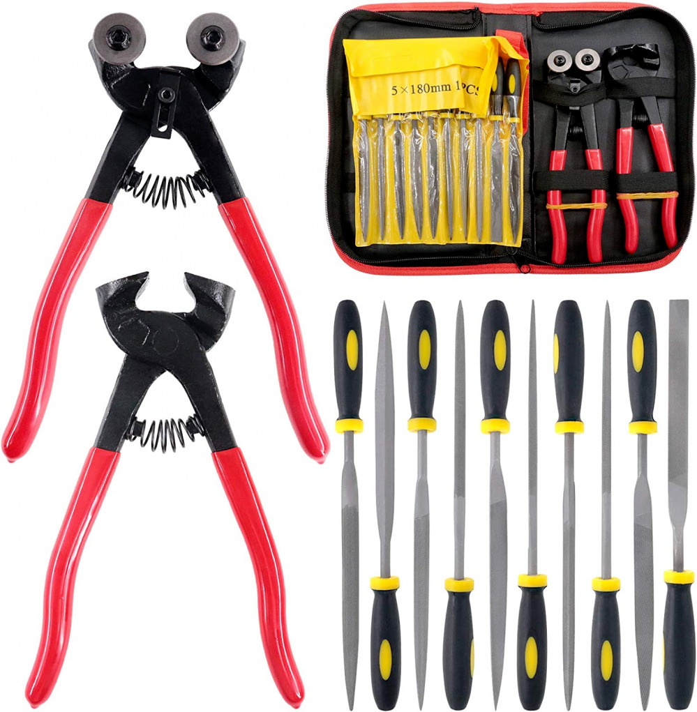 12-Piece Heavy Duty Stained Glass Tool Set