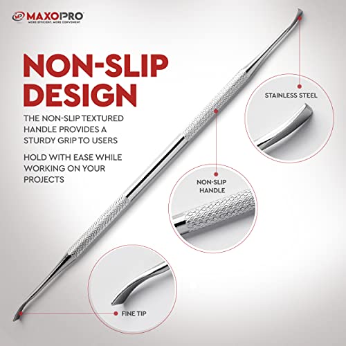 MaxoPro Wax Carving Tools Set - 12 Pcs