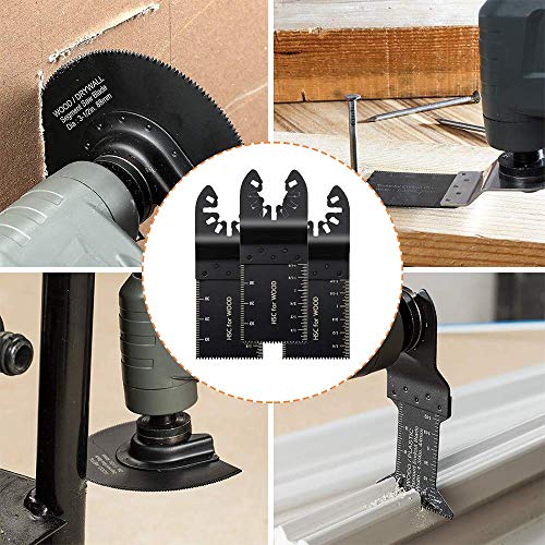 Traditional Woodworking Multitool Blades - 40 Pieces