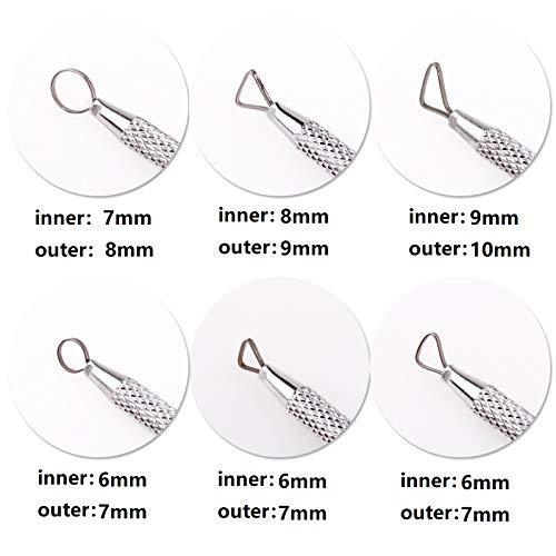 6-Piece Pottery Sculpting Tool Set