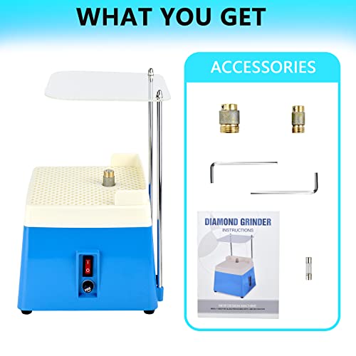 Stained Glass Grinder with 4200RPM Speed