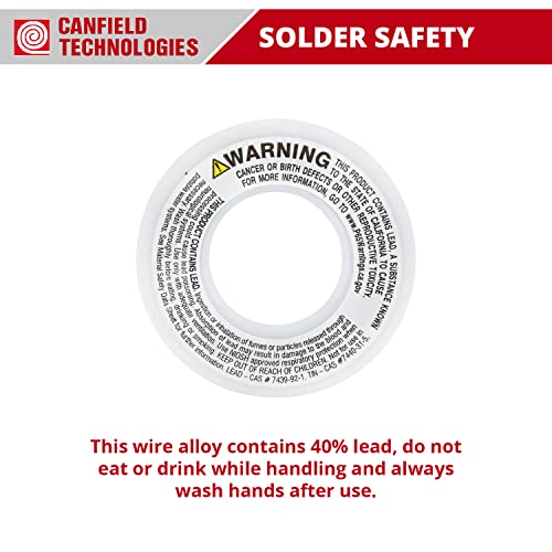 Stained Glass Solder - Canfield 60/40