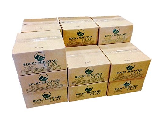 High-Fire White Pottery Clay - 50 lbs