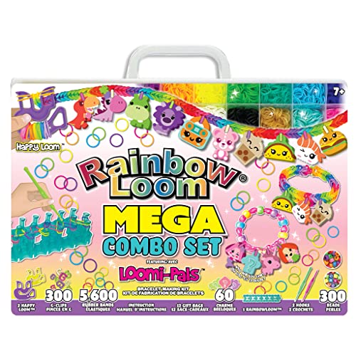 Assorted Rainbow Loom Charms & Bands Set