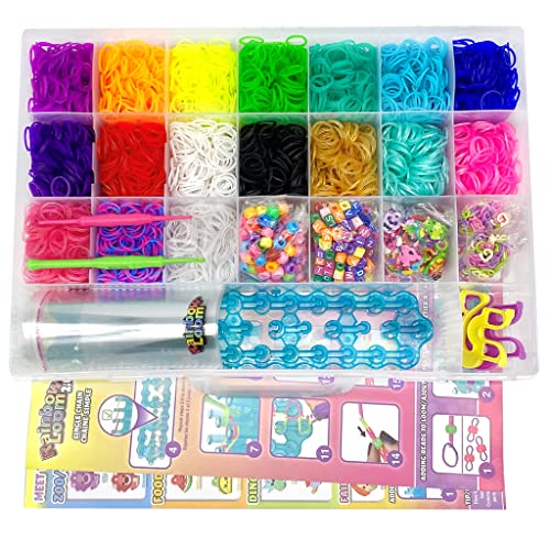 Assorted Rainbow Loom Charms & Bands Set